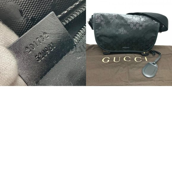 AUTHENTIC GUCCI 201732 GG implementation One Shoulder Bag Messenger bag Shoulder - Picture 12 of 12